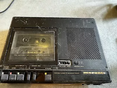 Marantz PMD221 Portable Cassette Tape Recorder Player Tested Working • $130