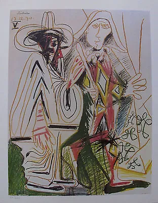 $49.99 • Buy Pablo Picasso BIRTHDAY 1972 Plate Signed Limited Edition Art Lithograph