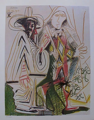 $49.99 • Buy Pablo Picasso BIRTHDAY 1972 Plate Signed Limited Edition Art Lithograph