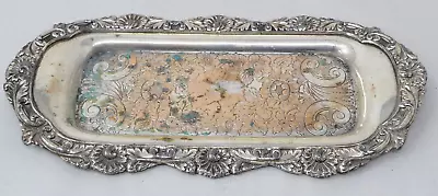 Candle Snuffer / Pen Tray Old Sheffield Plate C1810 Silver Plated Antique • £8.95