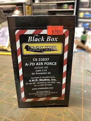 1/32 Black Box A-7D Air Force Cockpit Set For Trumpeter Kit CS 32037 Sealed New • $39.99