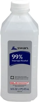 Swan Isopropyl Sanitizer 99% Alcohol Pint 16 OZ • $8.95