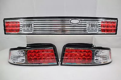 ~NEW~SILVIA S14 240SX-1993-1998-Coupe 2D LED Tail Rear Light Chrome Fit NISSAN • $312.99