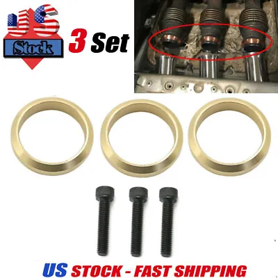 3X Exhaust Gasket For Yamaha Snowmobile Apex RX1 Nytro Vector Rage 99999-03989 • $17.99