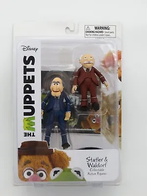 Disney The Muppets Statler & Waldorf Action Figures NEW New In Box NIB Toys • $79.99