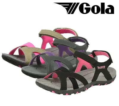 £12.99 • Buy Gola Women Touch Fasten  Ladies Adjustable Strap Fitness Sport Walking Sandals