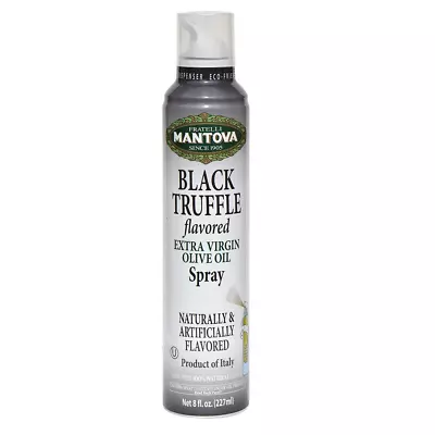 Extra Virgin Olive Oil Spray Truffle Flavored 8 Oz. Spray Bottle - Manage Oil Am • $15.89