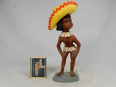 Beautiful 50's Cortendorf Ceramic Figure  Dark Skinned Child  1280 Excellent Condition • £134.56