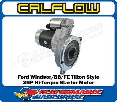 Ford SB Windsor / Big Block / FE Tilton Style 3HP High Torque Starter Motor • $140.44