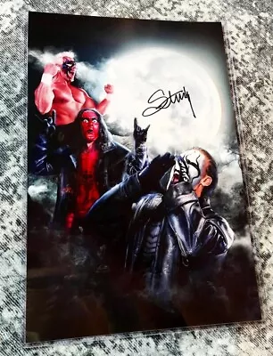 AEW Sting Sold Out Revolution 2024 Retirement Match Signed Poster WCW WWE NWA • $300