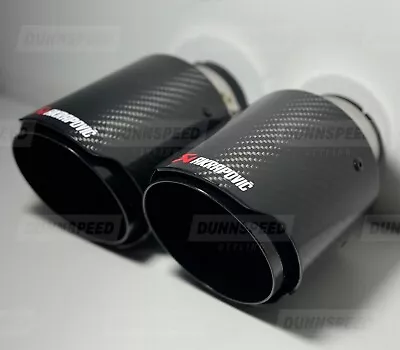 Carbon Fibre 4” Akrapovic Exhaust Tips  • £95