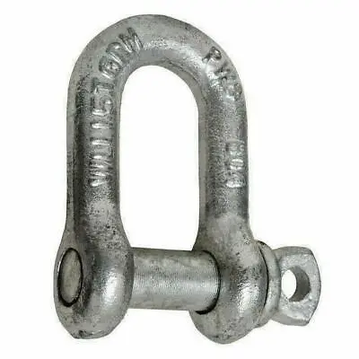 Dee Lifting Shackles Economy Screw Pin Alloy Tested 1ton 1.5ton 2ton Recovery • £7.49