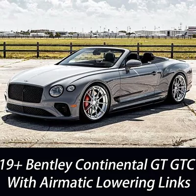 For 19+ Bentley Continental GT & GTC Adjustable Air Suspension Lowering Kit Link • $271.02