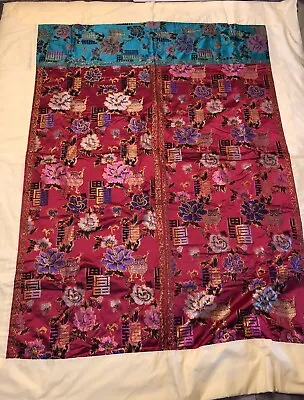 Asian Morrocan Bohemian Embroidered Comforter Bedding Blanket 93 X76  • $69.99