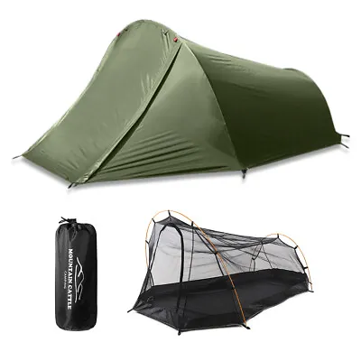 $125.99 • Buy Ultralight Waterproof Camping Bivy Tent 2 Person Outdoor Hiking Tent For Camping
