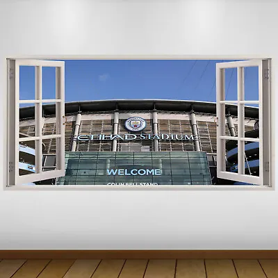 £24.99 • Buy EXTRA LARGE Manchester City Etihad Stadium Football Vinyl Wall Sticker Poster