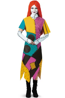 Brand New The Nightmare Before Christmas Classic Sally Adult Costume • $29.85