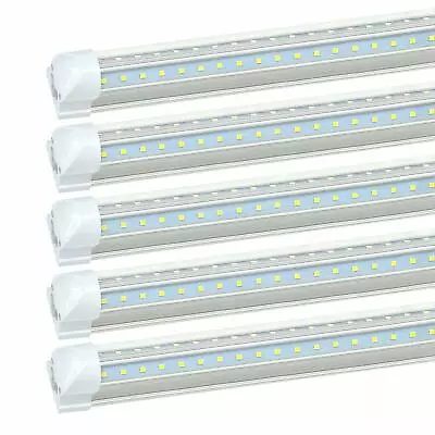 25 Pack T8 8FT LED Tube Light Bulbs 72W 8Foot LED Shop Light Fixture 6500K Lamp • $344.07