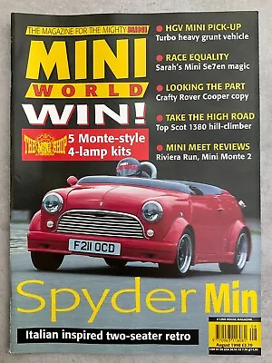 Mini World Magazine - August 1998 - HGV Pick-up Se7en 1380 Hill Climber Rover • £7.99