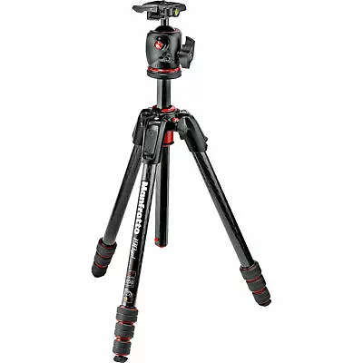 Manfrotto190go! A4-BHXUS Aluminium M-Series TripodMK W/ Ball Head MHXPRO-BHQ2 • $199.85