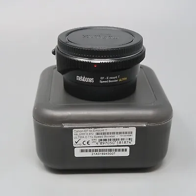 Metabones Speed Booster Ultra 0.71x EF To E Mount T • $249