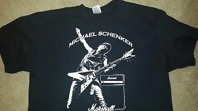 MICHAEL SCHENKER T-SHIRT Rare Find Marshall Amp Msg Ufo Jvm Jcm Dsl • $19.50