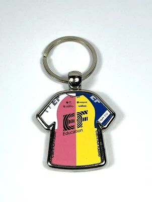 £7 • Buy EF Easypost Giro D’Italia 2023 Cycling Jersey Key Ring Rapha