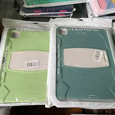 IPad 12.9 Drop And Shock Proof Case Dark Or Light Green • £2