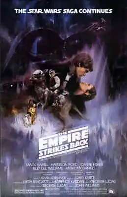 The Empire Strikes Back 11 X17  Movie Poster - Licensed | New | Star Wars [A] • $11.99
