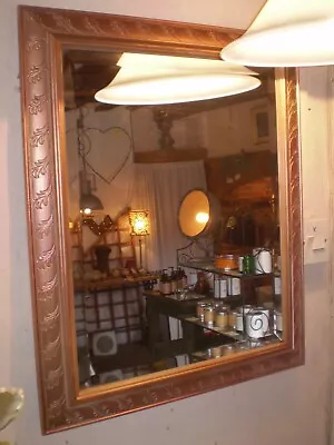  Vintage Danish 1970's Bevelled Edge Mirror Great Condition • £135