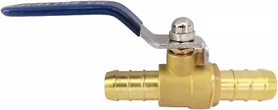 5/8 Inch Inch Heater Hose Shut Off Valve 16Mm OD Brass Ball Valve 90 Degree Turn • $13.95