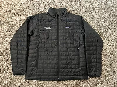 Patagonia Nano Puff Jacket Black Mens XL Full Zip Puffer Insulated Jacket • $108.50