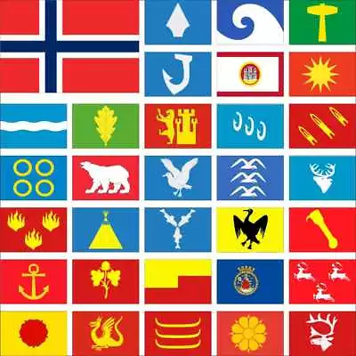 $4.80 • Buy Norway Flag Alta Andøy Bergen Bodø Gamvik Hamar Karasjok Loppa Måsøy Tana Vadsø