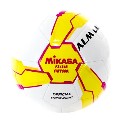 Mikasa Futsal Ball One Size White/orange/pink/yellow Color Fs454b-yp • $44.99