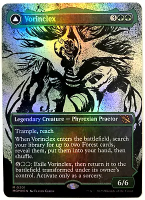 MTG Vorinclex  The Grand Evolution *SHOWCASE FOIL* March Of The Machine 0301 NM • $15.99