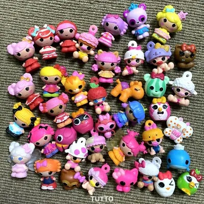 Random 10PCS Lalaloopsy Dolls Mini Tinies Figure Cake Topper Doll Toy -No Repeat • $8.54