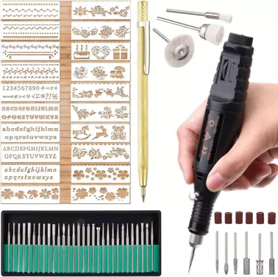 Electric Micro Engraver Pen Mini DIY Engraving Tool Kit For Metal Glass...  • $33.95