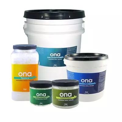 Ona Block Gels Smell Flavour Odour Eliminate Control Neutralising Hydroponics • £169.50