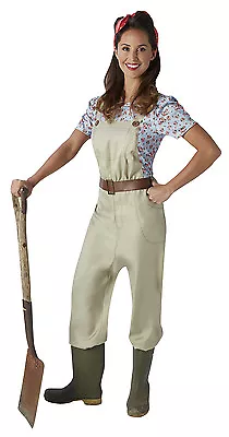 Ladies WW2 Land Girl Costume • £32.40