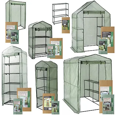 £16.99 • Buy Greenhouse Walk In Tomato Growbag Garden Steel Frame Replacement Cover Portable
