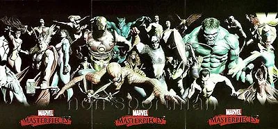 Marvel Masterpieces 2007 Series 1 Alex Ross Set (3) • $14.95