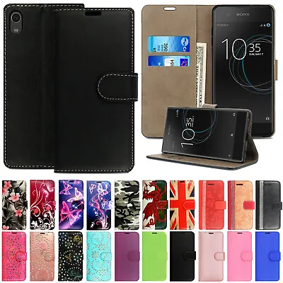 £3.99 • Buy For Sony Xperia Experia Phones Leather Wallet Book Flip Side Opens Case Cover