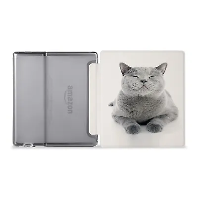$19.99 • Buy Cat Kitty Flip Case Cover For Amazon Kindle Oasis 7 Inch 2022