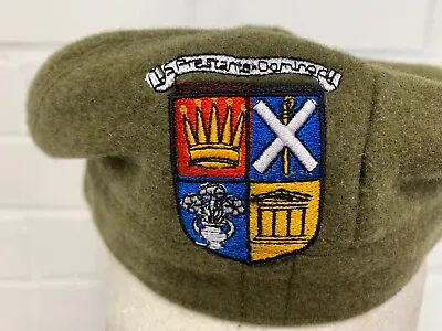 HIGH SCHOOL OF DUNDEE CCF KHAKI SCOTTISH TAM O SHANTER - Sizes  British Army • £22