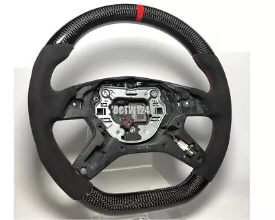 Real Carbon Steering Wheel Mercedes AMG W463 G63 ML63 GLS63 Core Exchange Needed • $799