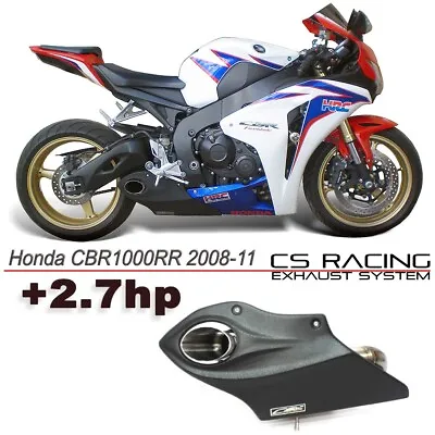 Honda CBR1000RR 2008-11 CS Racing Slip-on Exhaust Muffler + DB Killer - Video • $685