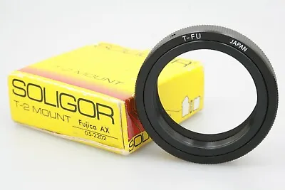 £9.99 • Buy Boxed Soligor T2 T-2 Lens Mount For FUJICA FUJI & Porst AX Cameras 1 3 5 STX-2 
