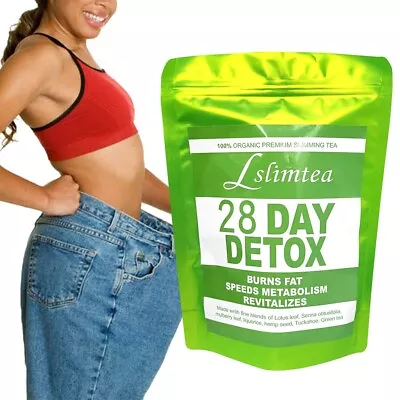 Teatox 28 DAY DETOX TEA  EXTREME WEIGHT LOSS DIET SLIMMING TEA Energy Boost • £14.99