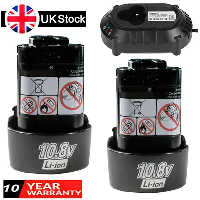 New For Makita BL1013 4800mAh 10.8V LXT Battery BL1014 194550-6 194551-4 UK TOOL • £23.89