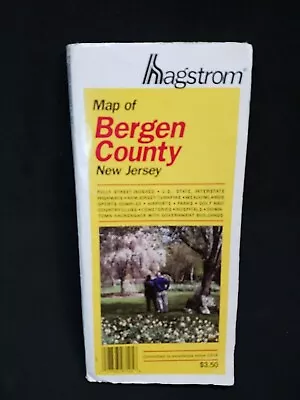 Hagstrom Bergen County NJ Map • $9.95